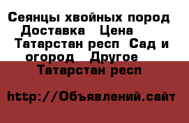 Сеянцы хвойных пород. Доставка › Цена ­ 1 - Татарстан респ. Сад и огород » Другое   . Татарстан респ.